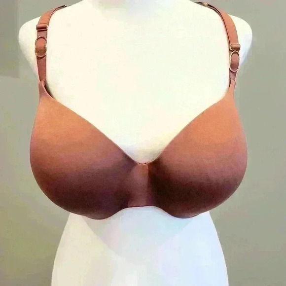 Victoria Secrets 38DDD underwire dusty rose color - Picture 1 of 8